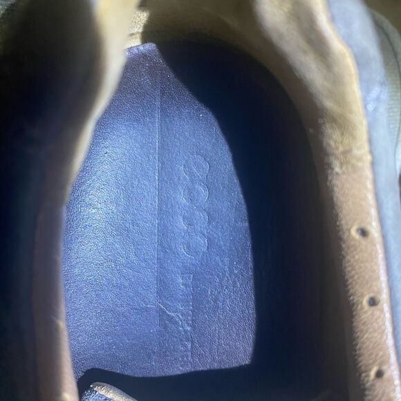 Clarks Men's size US 10 Wide Gray Casual Shoes with Ecco insoles - Picture 10 of 11